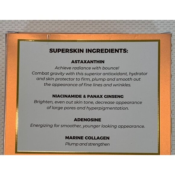 MintBiology Rejuvenating Mask Plump & Lift Astaxanthin 5 Serum Infused Masks NEW - Picture 4 of 9